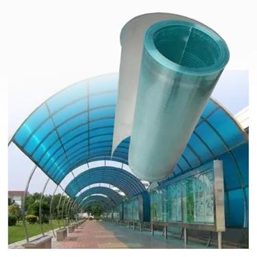 Imagem de Folha De Policarbonato Para Telhados 30 Metros Por Rolo Diy Estufas Quadro Folha De Policarbonato Frp Placa De Iluminação Para Telhado Agricultura Jardinagem Pátios Do, 2.0 mm*1.0 m*30 m