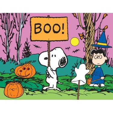 Imagem de Quebra-cabeça RoseArt Peanuts Boo! 100 peças para crianças/adultos