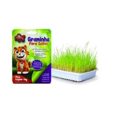 Imagem de Graminha Para Gatos Digestiva CATDOG - 50g