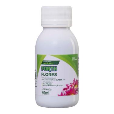 Imagem de Adubo Forth Flores, Fertilizante Concentrado, Floração, NPK (Nitrogênio, Fósforo, Potássio), Micronutrientes, Dupla Ação, 60ml