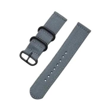 Imagem de Pulseiras De Relógio Esportivas Em Tecido De Nylon 18mm 20mm 22mm 24mm