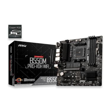 Imagem de Placa Mae Msi B550m Pro-vdh Wifi Amd Am4 911-7c95-059