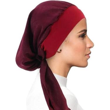 Imagem de Chapéu de câncer FADACHY para mulheres com turbantes quimioterápicos c