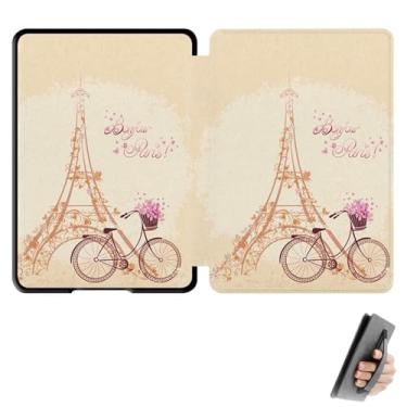 Imagem de GUKSRASO Capa para Kindle Paperwhite 12ª Geração (7") / Colorsoft Signature Edition 2024 - com Função Automática de Dormir/Despertar e Alça de Mão