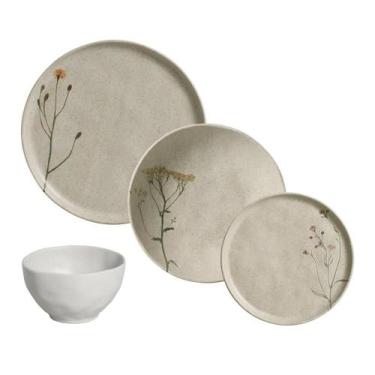Imagem de Aparelho de Jantar 16 Peças Bio Campestre - Porto Brasil Cerâmica