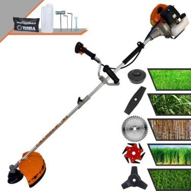 Imagem de Podador de Grama À Gasolina Terra GRHB430 Bi-Partido 43cc 1,7HP 12.000