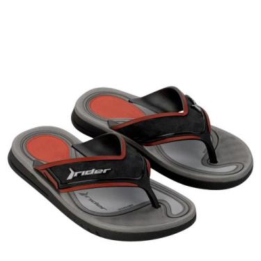 Imagem de Chinelo Infantil Rider R Line Plus Dedo REF: 12453, Preto, 34