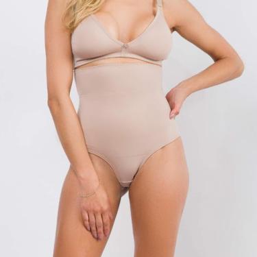 Imagem de Cinta Modeladora Ghana PC Pós Parto Cirurgia Cós Alto Confortável Comp