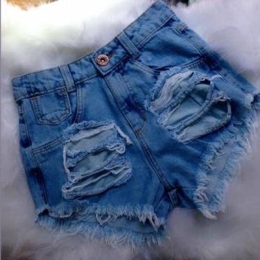 Imagem de Shorts jeans feminina - Vivi 