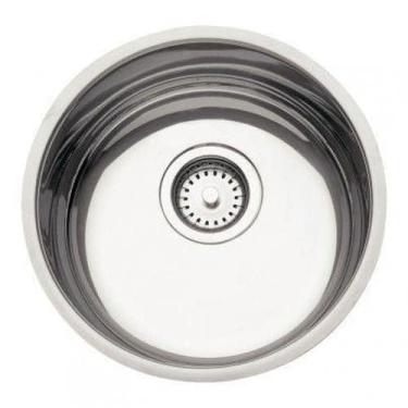 Imagem de Cuba Inox Redonda 35cm Inox - Tecnocuba