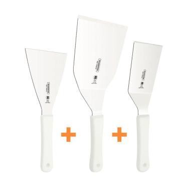 Imagem de Kit - Conjunto De Espátulas Profissionais Alto Rendimento Para Lanches - Tramontina