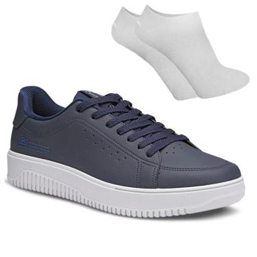 Imagem de Kit Tênis Olympikus Eros Masculino + Par de Meia