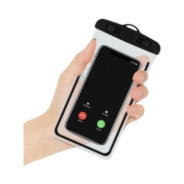 Imagem de Bolsa De Telefone Transparente À Prova d'Água Em PVC Com Tela Sensível