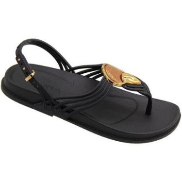 Imagem de Sandália Grendha Celebrar Aplique Metal Feminina-Feminino