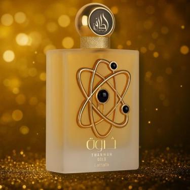 Imagem de Perfume Árabe Lattafa Tharwah Gold Eau De Parfum 100ml