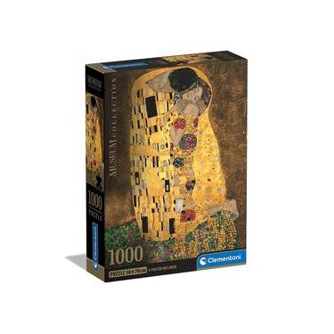 Imagem de Puzzle 1000 Peças Klimt - O Beijo com Pôster - Clementoni 39790 Puzzle 1000 Peças Klimt - O Beijo com Pôster - Clementoni - Imp.