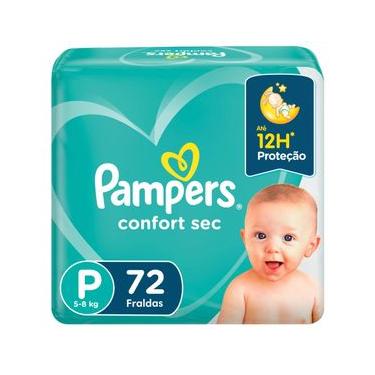 Imagem de Fralda Pampers Confort Sec Super P com 72un