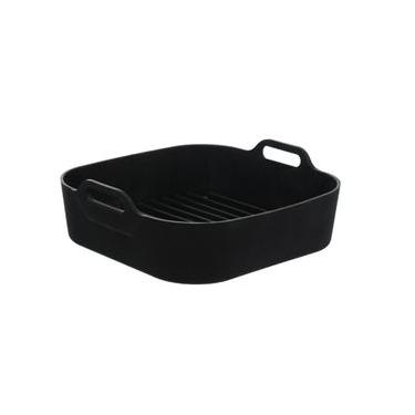 Imagem de Forma Para Fritadeira Elétrica De Silicone Preta 16Cm -  Hauskraft