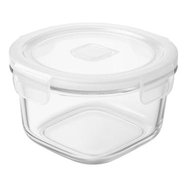 Imagem de Pote Hermético de Vidro 650 ml IDEAL – Vedação segura, tampa com travas e design prático para conservação