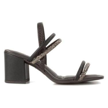 Imagem de Sandália Dakota Salto Bloco Com Strass Y 6875 33/40-Feminino