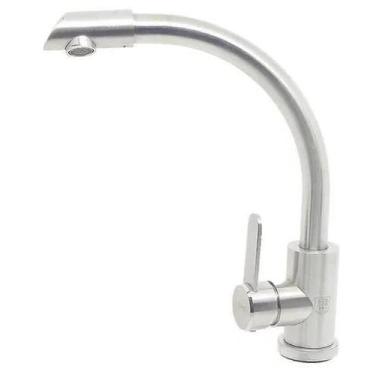 Imagem de Torneira Misturador Monocomando Banheiro/Cozinha Inox - Zanetti Tornei