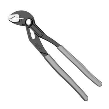 Imagem de Alicate de tubo doméstico multifuncional chave de grampo móvel ferramenta universal chave de pia compacta ajustável chave de manutenção doméstica braçadeira antiderrapante para casa e manutenção de