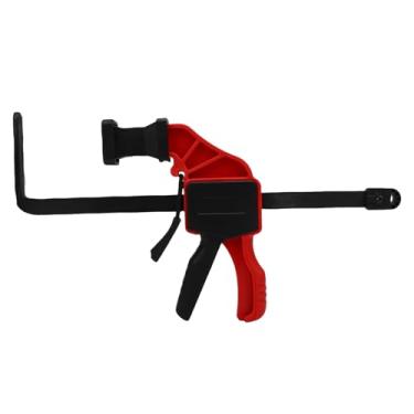 Imagem de YWBL-WH Braçadeira de Serra de Esteira, Força de Fixação de 90kg, Alça de Aperto Com Uma Mão, Almofada Não Prejudicial, Com Plástico Premium e Aço 45, para Serras de Esteira e