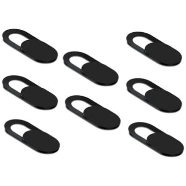 Imagem de Capa para câmera de laptop, pacote com 8, capa para webcam, capa de câmera de celular, capa ultrafina para câmera de computador – serve na maioria dos laptops, desktops, PC, tablet, smartphone para