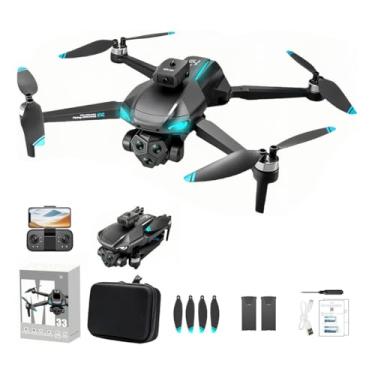 Imagem de M33 Max Drone Profissional 4K com Câmera HD, Dobrável, 5G WiFi, Sistema de Evitar Obstáculos 360° - Bateria de Longa Duração, Ideal para Filmagens Aéreas