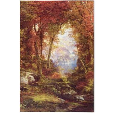 Imagem de Quebra-cabeça de pintura de gato branco personalizado 500 peças para adultos quebra-cabeça engraçado exclusivo presentes brinquedo jogo de arte, 52 cm x 37,8 cm