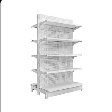 Imagem de Prateleira de exibição de parede de gôndola de varejo - Prateleiras de supermercado, prateleiras de combinação de conveniência, para conveniência de varejo, suprimentos de escritório ou lojas de