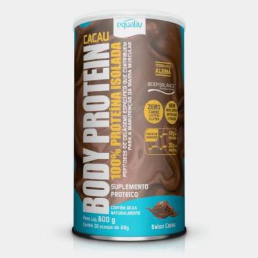 Imagem de Colageno isolado body protein equaliv 600g - cacau, Cacau, 600g