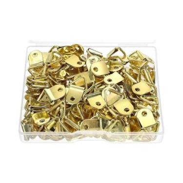 Imagem de Suportes De Anel Triangular Pequenos Para Quadros Com Parafusos, 100 C