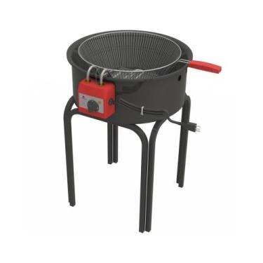 Imagem de Fritadeira Industrial Eletrica 14 litros Preta PR-14 Progas - Progás, 