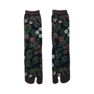 Imagem de Meias De Algodão Penteado Coloridas Com Desenhos Animados Para Mulhere