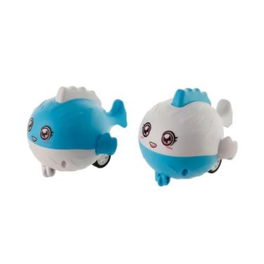 Imagem de PEIXE TURBO - carrinho, Azul, Branco