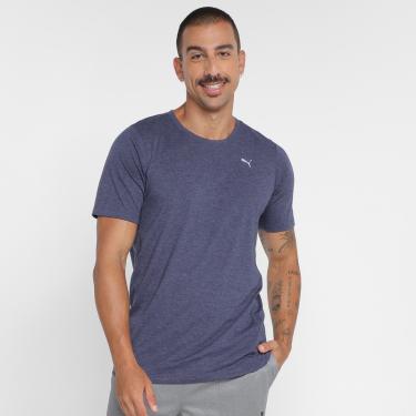 Imagem de Camiseta Puma Performance Heather 22 Masculina-Masculino