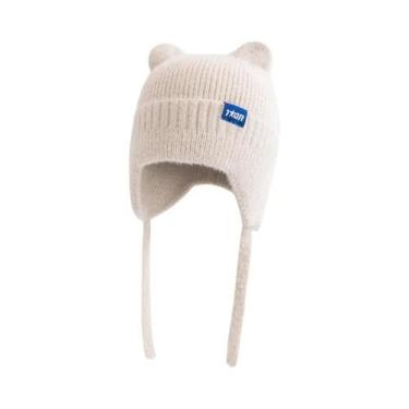 Imagem de Gorro De Inverno Feminino Com Orelhas De Gato, Estilo Kpop, À Prova De