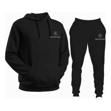 Imagem de Kit Conjunto Blusa De Frio E Calça Moletom Red Bull Carros, Mercedes, 