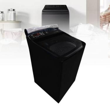 Imagem de Capa para lavadora smart samsung 23kg wa23b transparente - Clean Capas