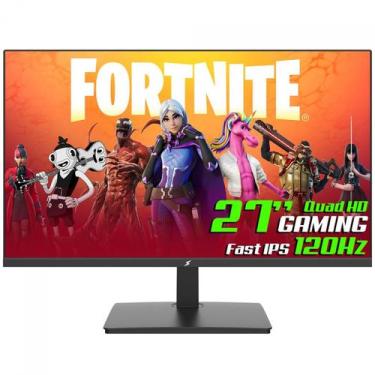 Imagem de Monitor Gamer SuperFrame View, 27 Pol, Quad HD, Fast IPS, 120Hz, 110% 