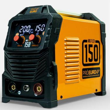 Imagem de Máquina de Solda Multiprocesso MIG Flex 150A Bivolt Pró Euro, Bivolt
