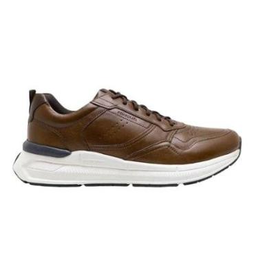 Imagem de Tênis Democrata Denim Brad Ultra Light Masculino - Marrom 42-Masculino