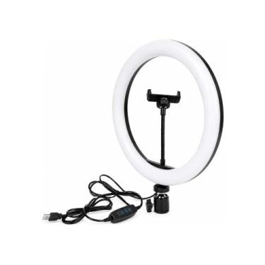 Imagem de Ring Light Led Iluminador 12,5 Polegadas 32cm Para Fotos e Videos M33 