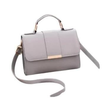 Imagem de Bolsa Transversal Retro Feminina Em Couro PU De Alta Qualidade - Yogod
