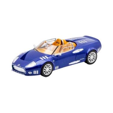 Imagem de Modelo De Carro Esportivo De Luxo Em Metal Fundido 1/64 Com Caixa De E