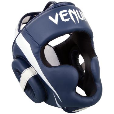 Imagem de Venum Capacete Elite - Branco/Azul-marinho, Tamanho Único