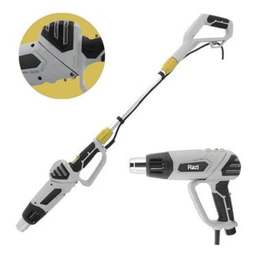 Imagem de Soprador Térmico Articulado 2000W 300/600°C Razi +Acessórios