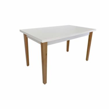 Imagem de Mesa de Jantar Retangular Londres Branca  Ref. 040 135B VivaLigna