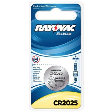 Imagem de Bateria Lithium Rayovac Cr2025 Botão 3V